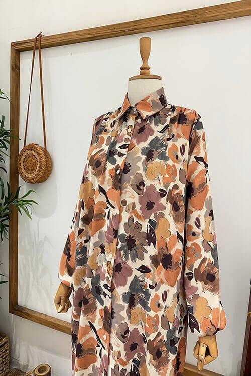 EFTELYA TUNİK Kahve