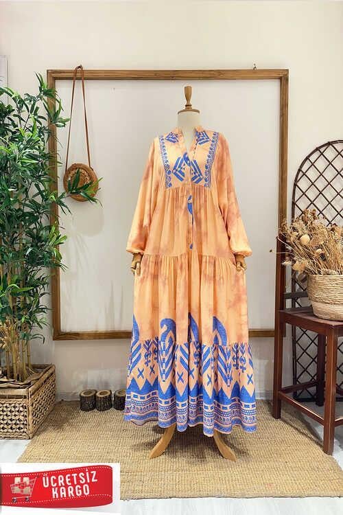 ETNİK ELBİSE SOMON