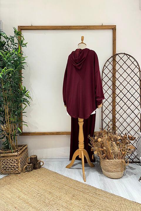 FERMUARLI MODAL TAKIM Bordo