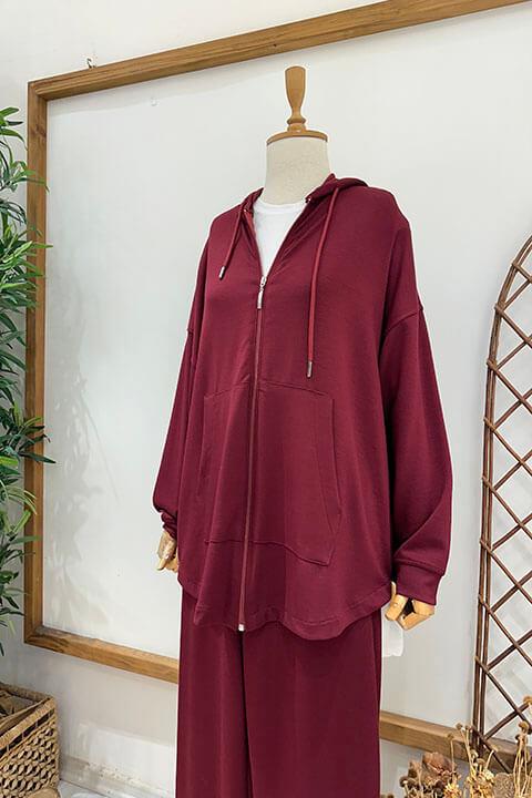 FERMUARLI MODAL TAKIM Bordo