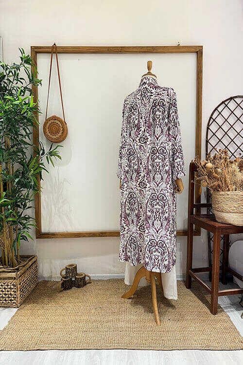 FİRUZE TUNİK Bordo