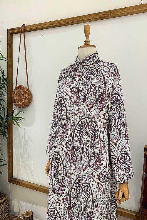 FİRUZE TUNİK Bordo