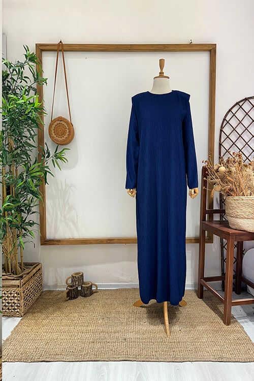 HAZEL ELBİSE Lacivert