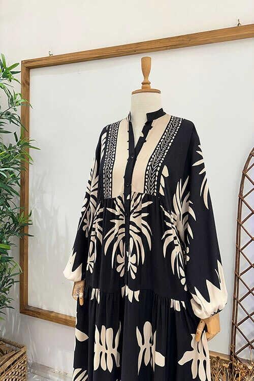 HELİN ELBİSE Siyah