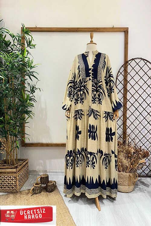 HELİN ELBİSE Vizon Laci