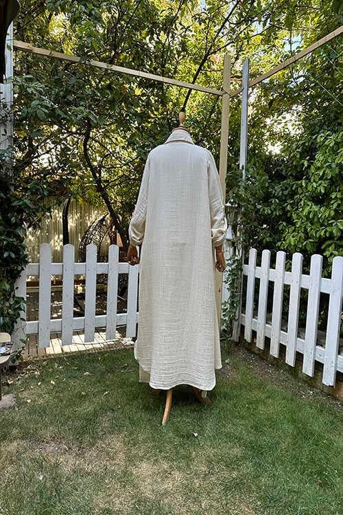 KETEN YALDIZ ÇİZGİLİ PANTOLON TAKIM