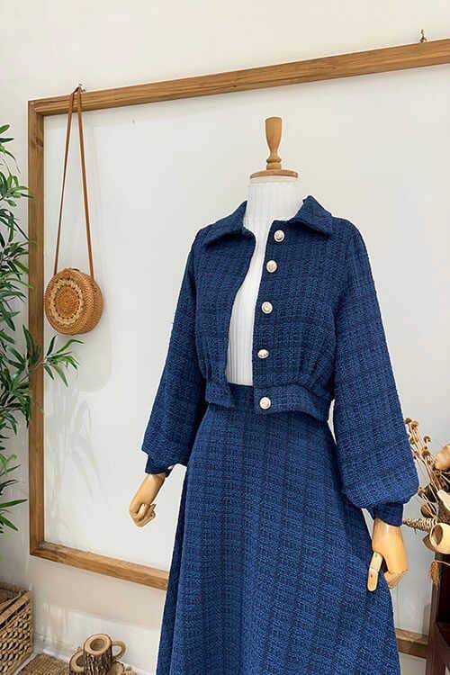 MİNİ CEKET ŞANEL TAKIM LACİ