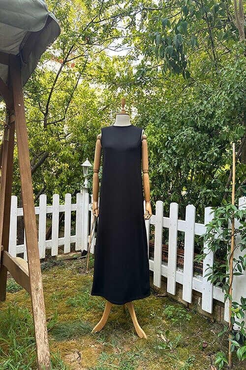 PENYE İÇLİK ELBİSE BEYAZ/SİYAH/TEN