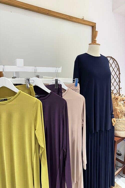 PİLİSE ETEKLİ SANDY TAKIM