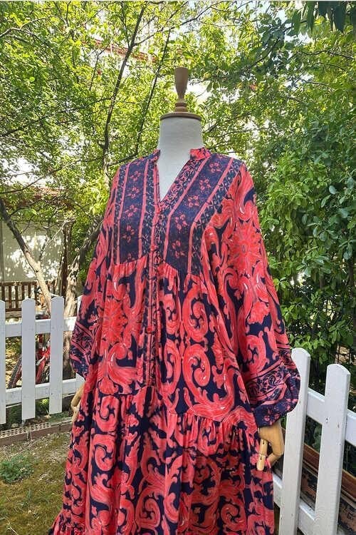 SEÇİL ELBİSE TURUNCU