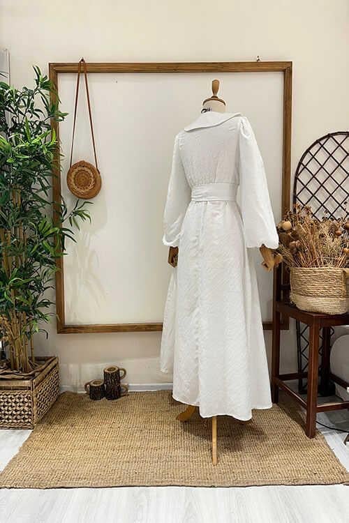 SİMLİ BEBE YAKA ABİYE