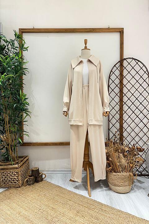 TAŞ NERVÜRLÜ BABY TAKIM Taş