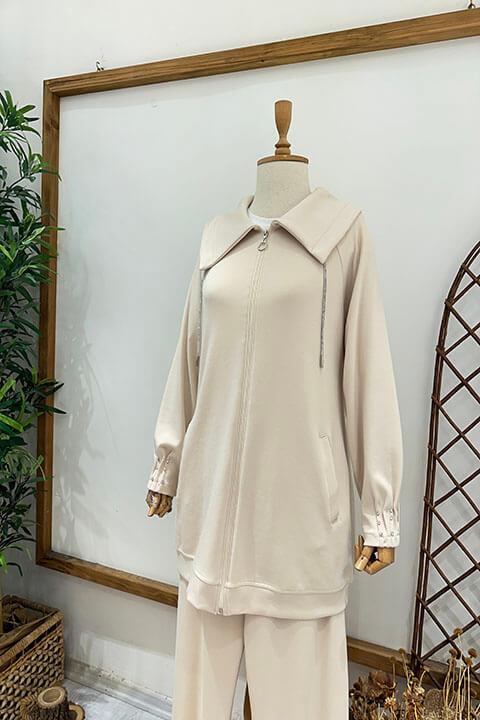 TAŞ NERVÜRLÜ BABY TAKIM Taş