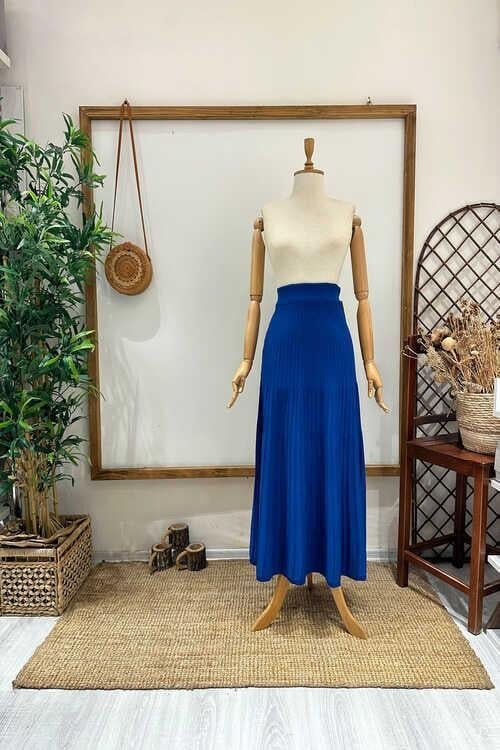 TRİKO FİTİLLİ ETEK