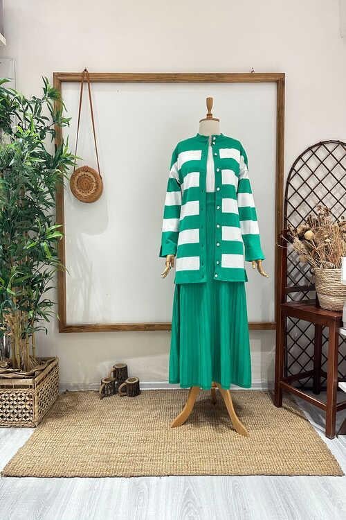 TRİKO FİTİLLİ ETEK