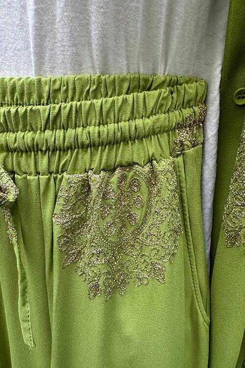 TURA PANTOLON TAKIM Yağ Yeşili