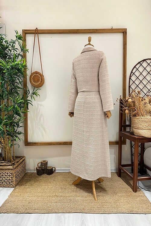 YAKALI ŞANEL TAKIM Taş