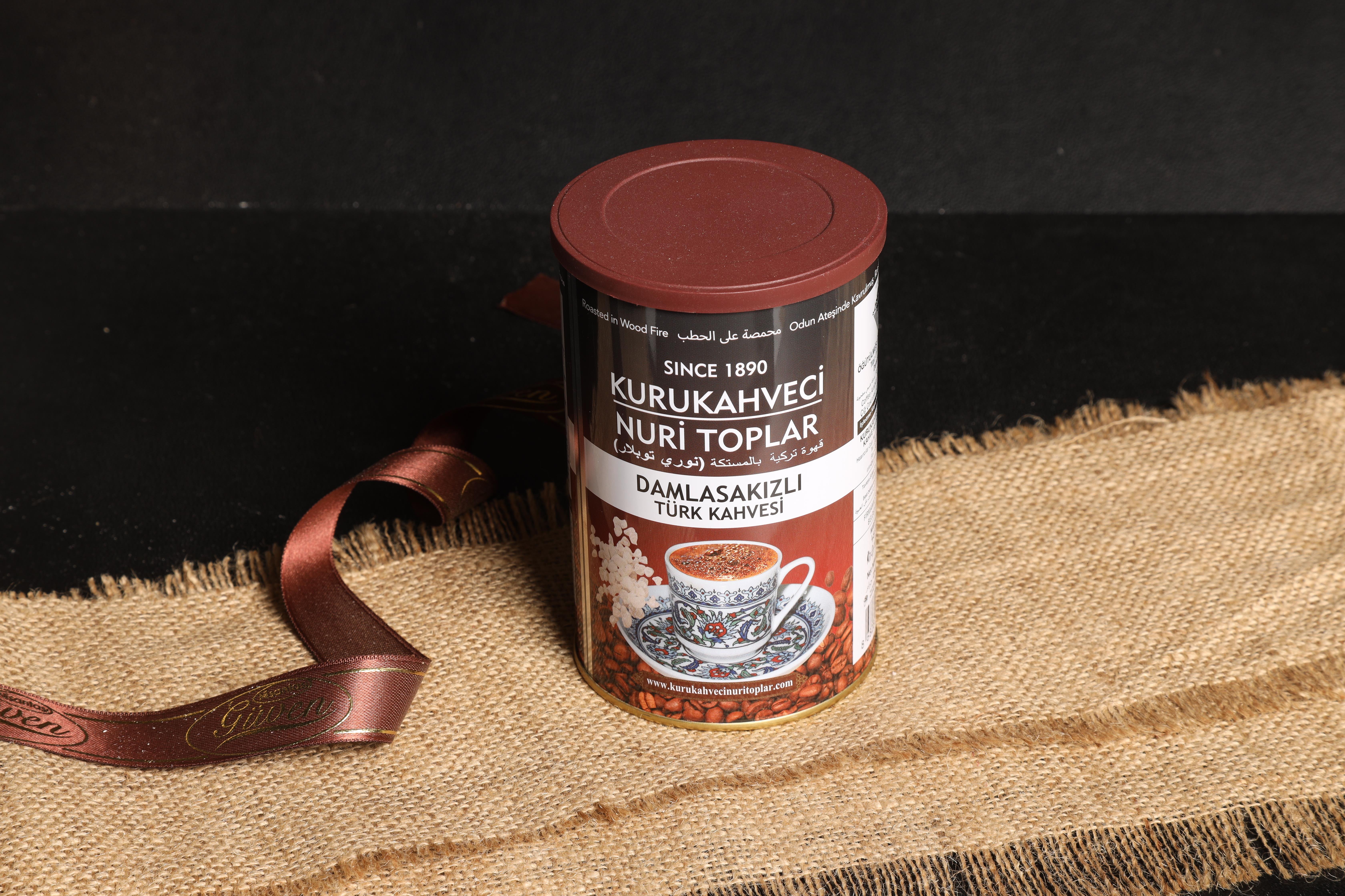 NURİ TOPLAR DAMLA SAKIZLI TÜRK KAH. 250 GR