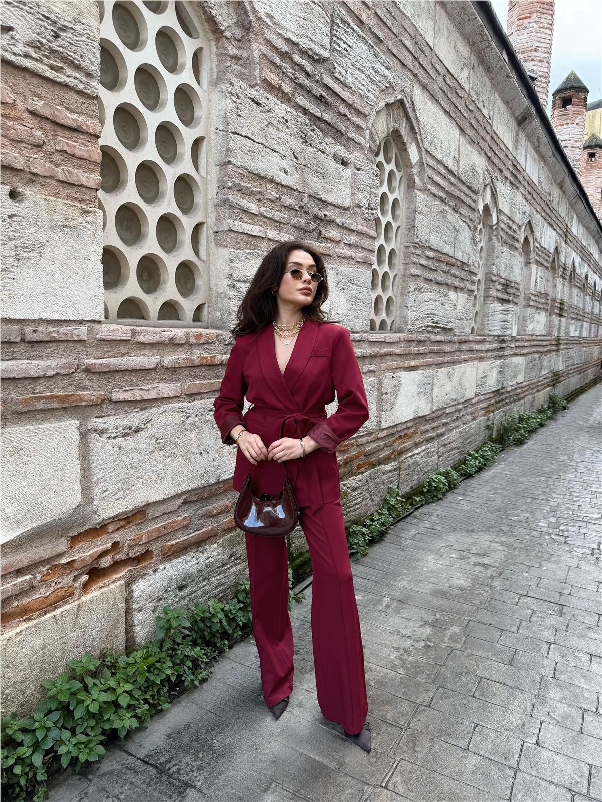 3047 Takım Bordo