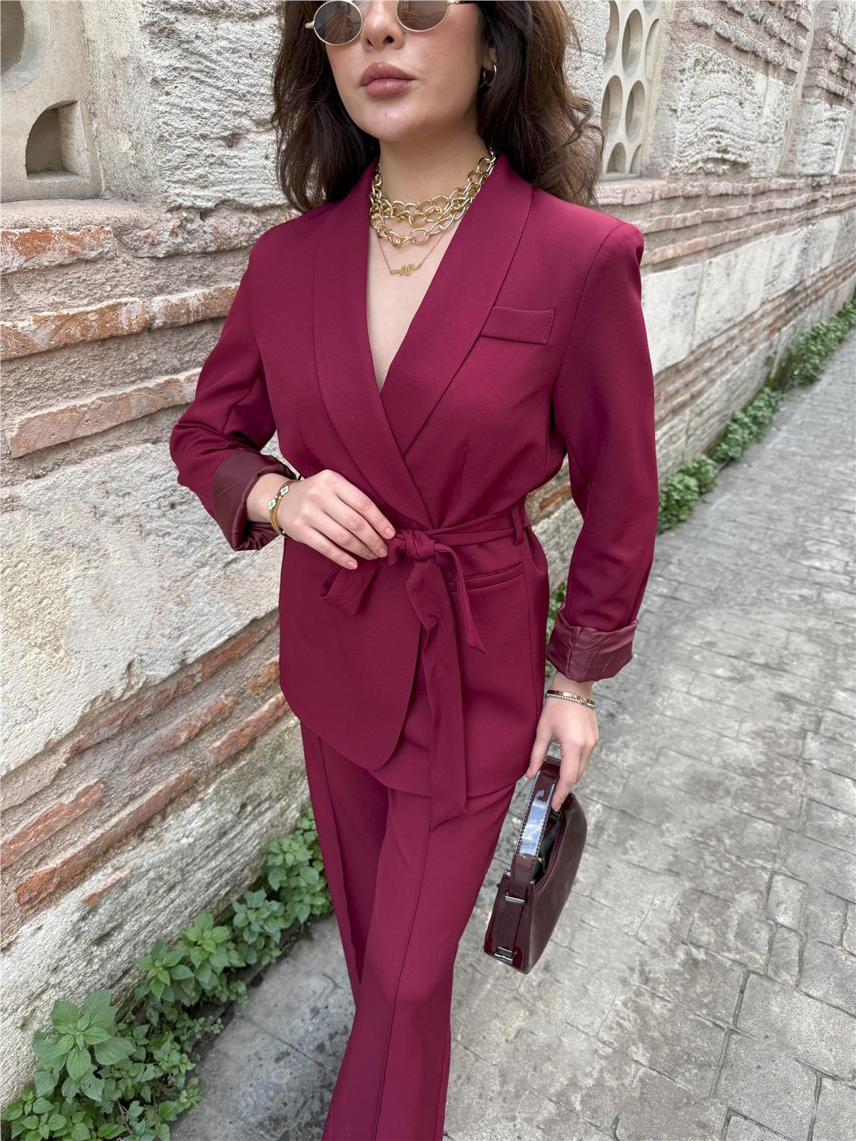 3047 Takım Bordo