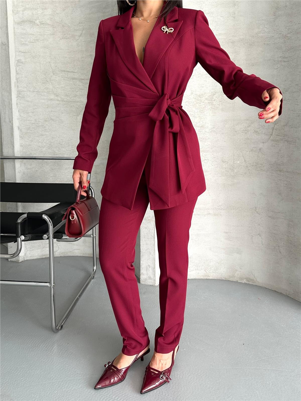 3068 Takım Bordo