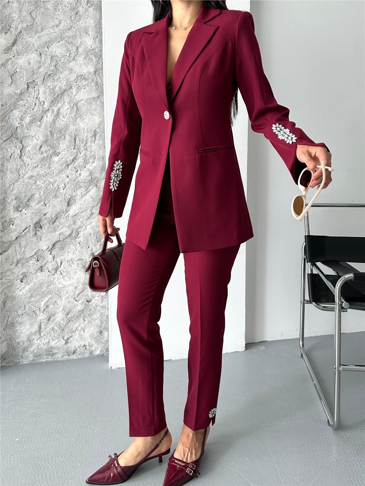 3069 Takım Bordo