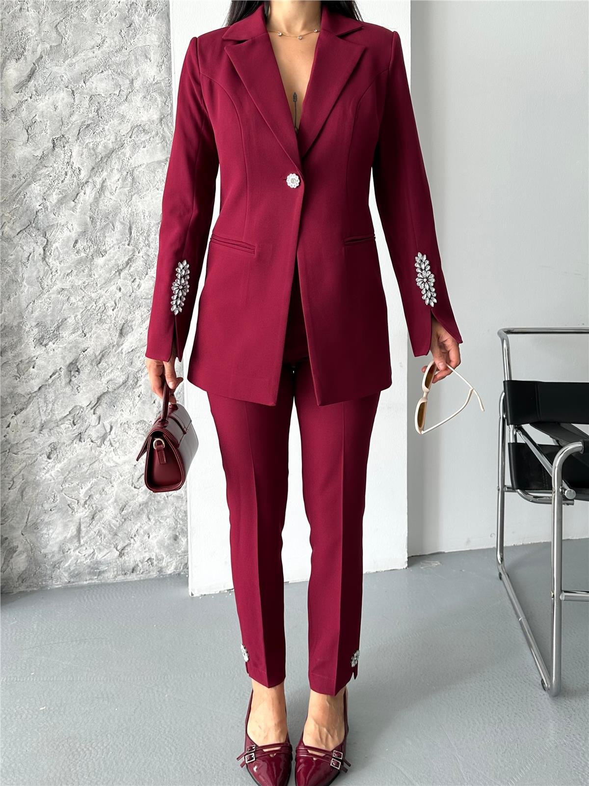 3069 Takım Bordo