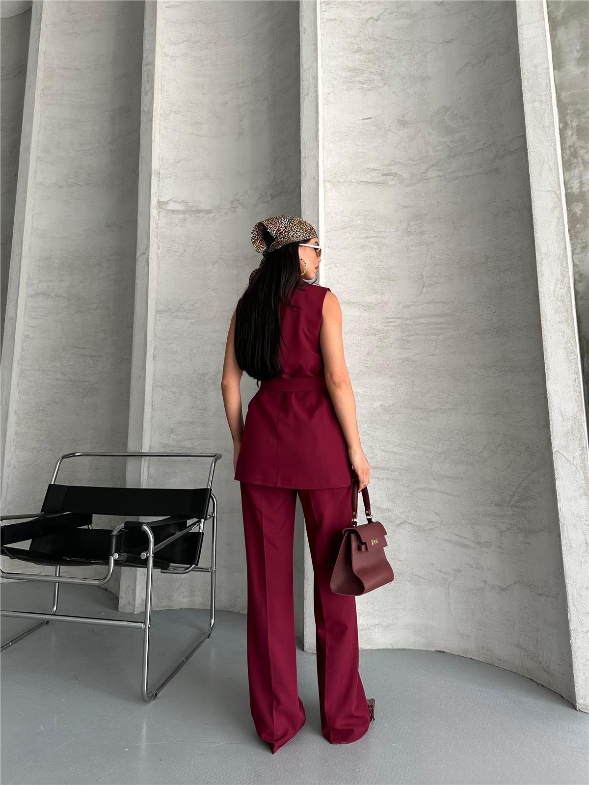 3076 Takım Bordo