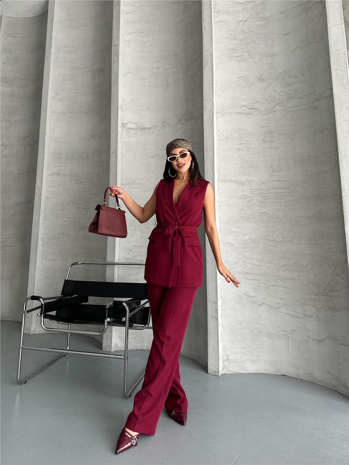 3076 Takım Bordo