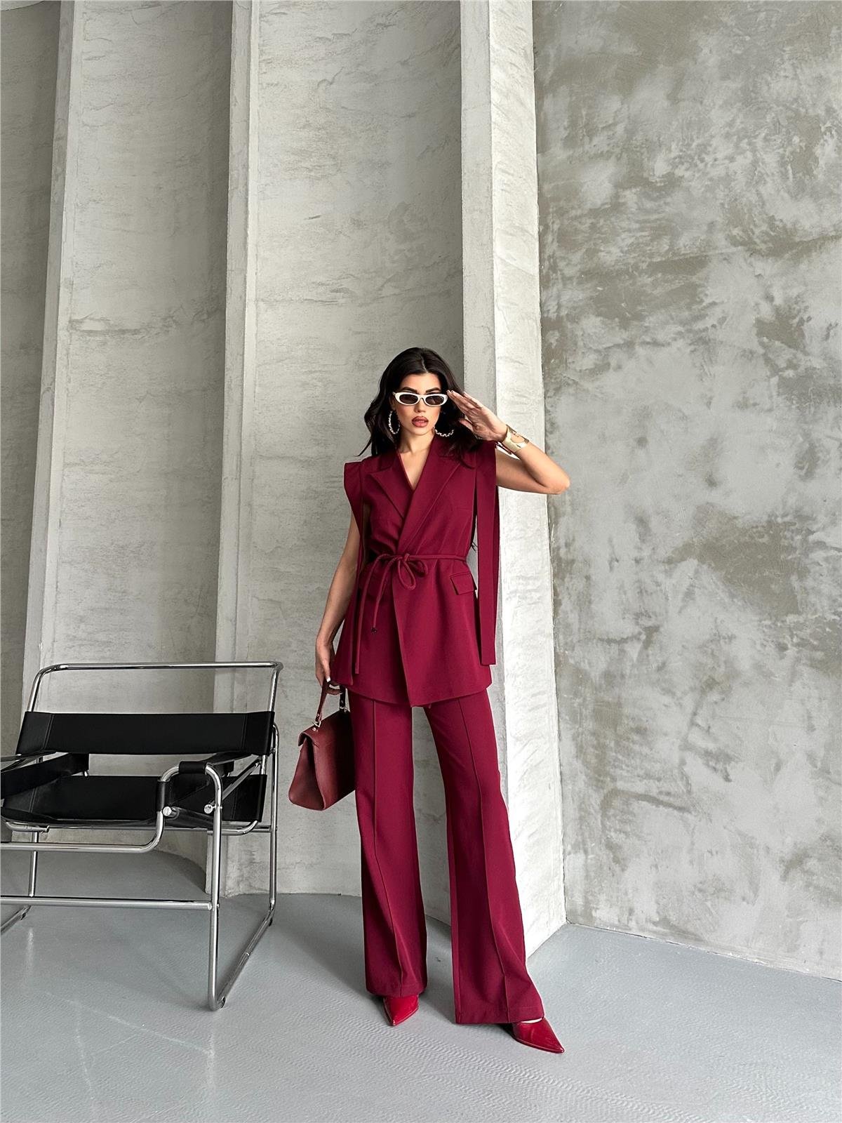 3086 Takım Bordo