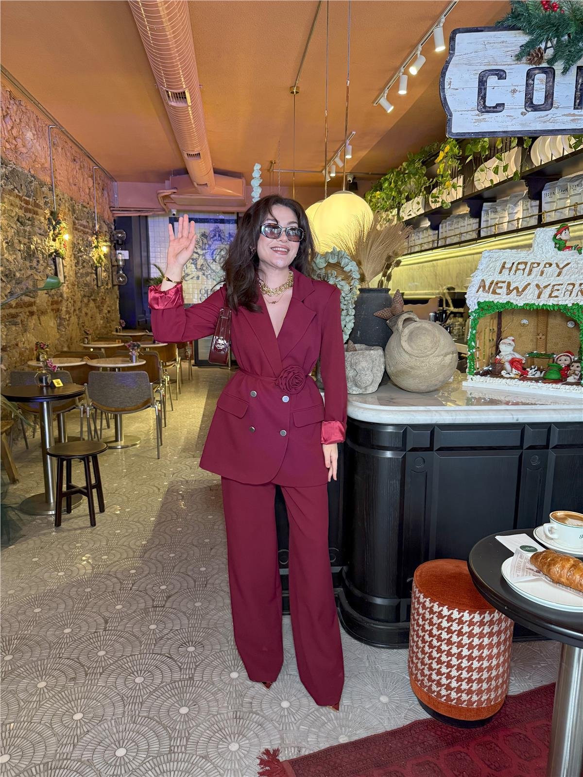 3105 Takım Bordo
