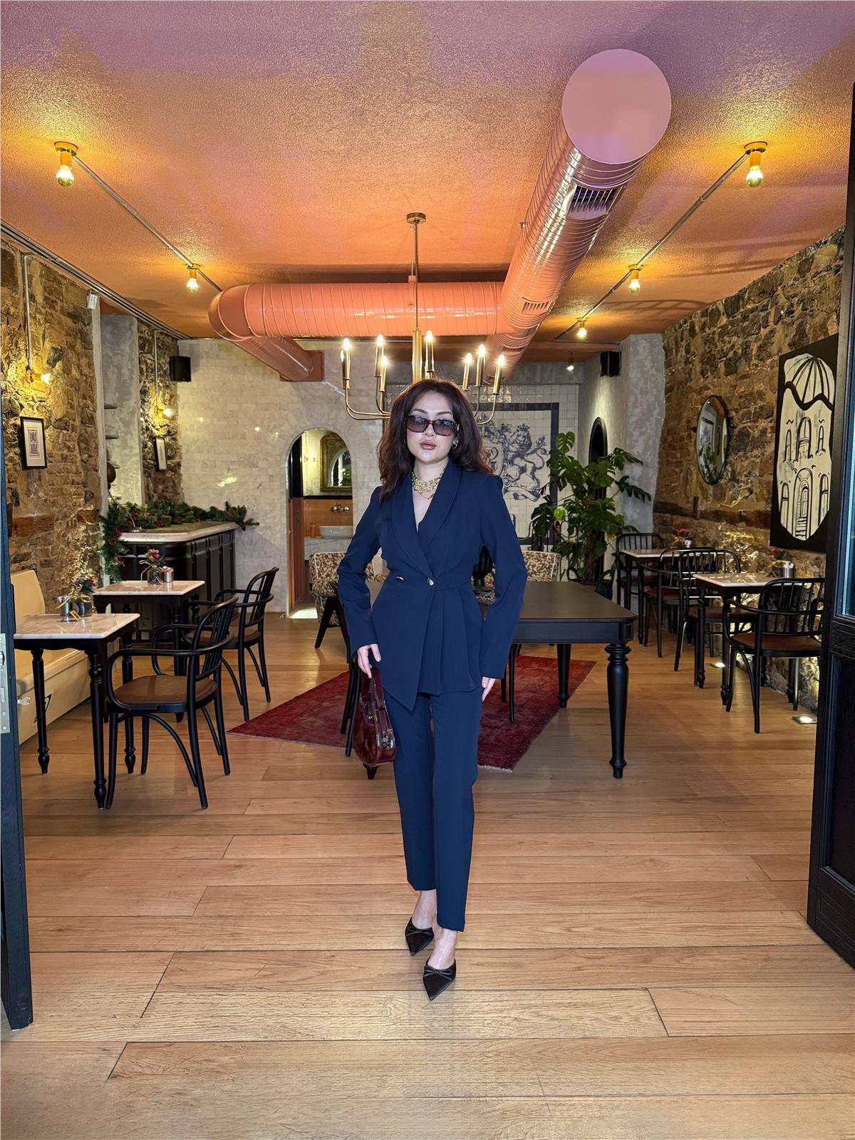 3107 Takım Lacivert