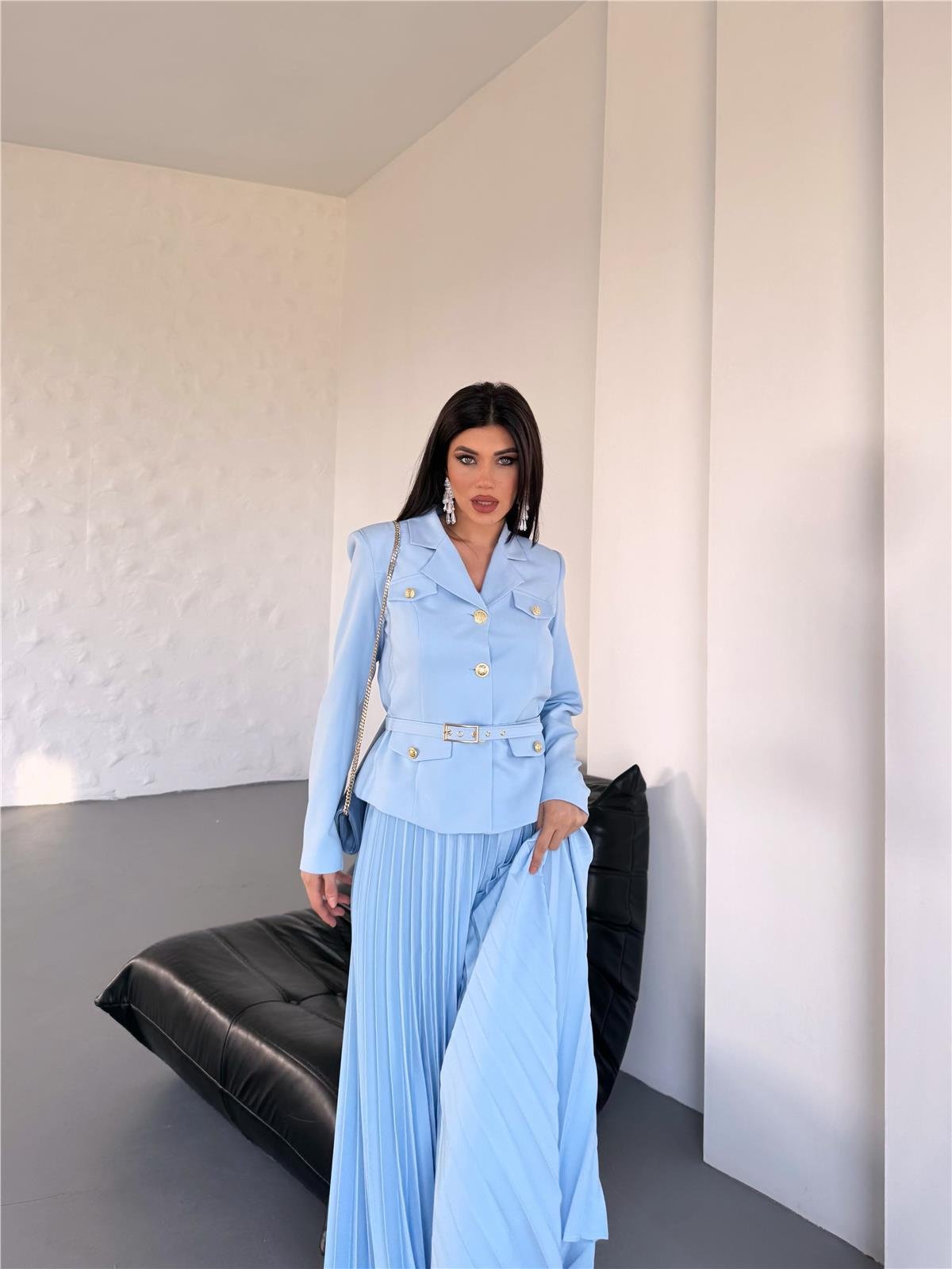 3114 Takım Bebe Mavi