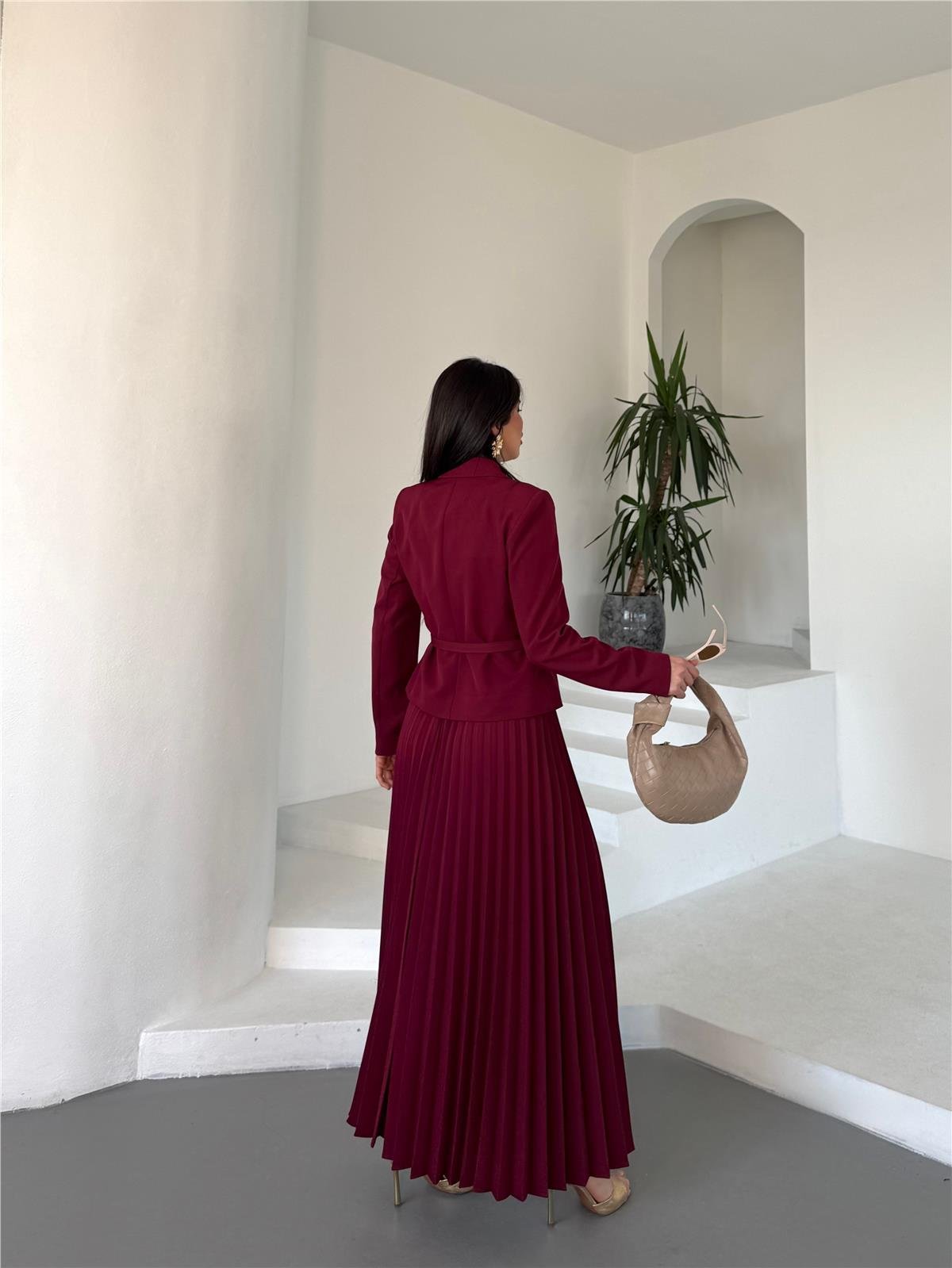3114 Takım Bordo