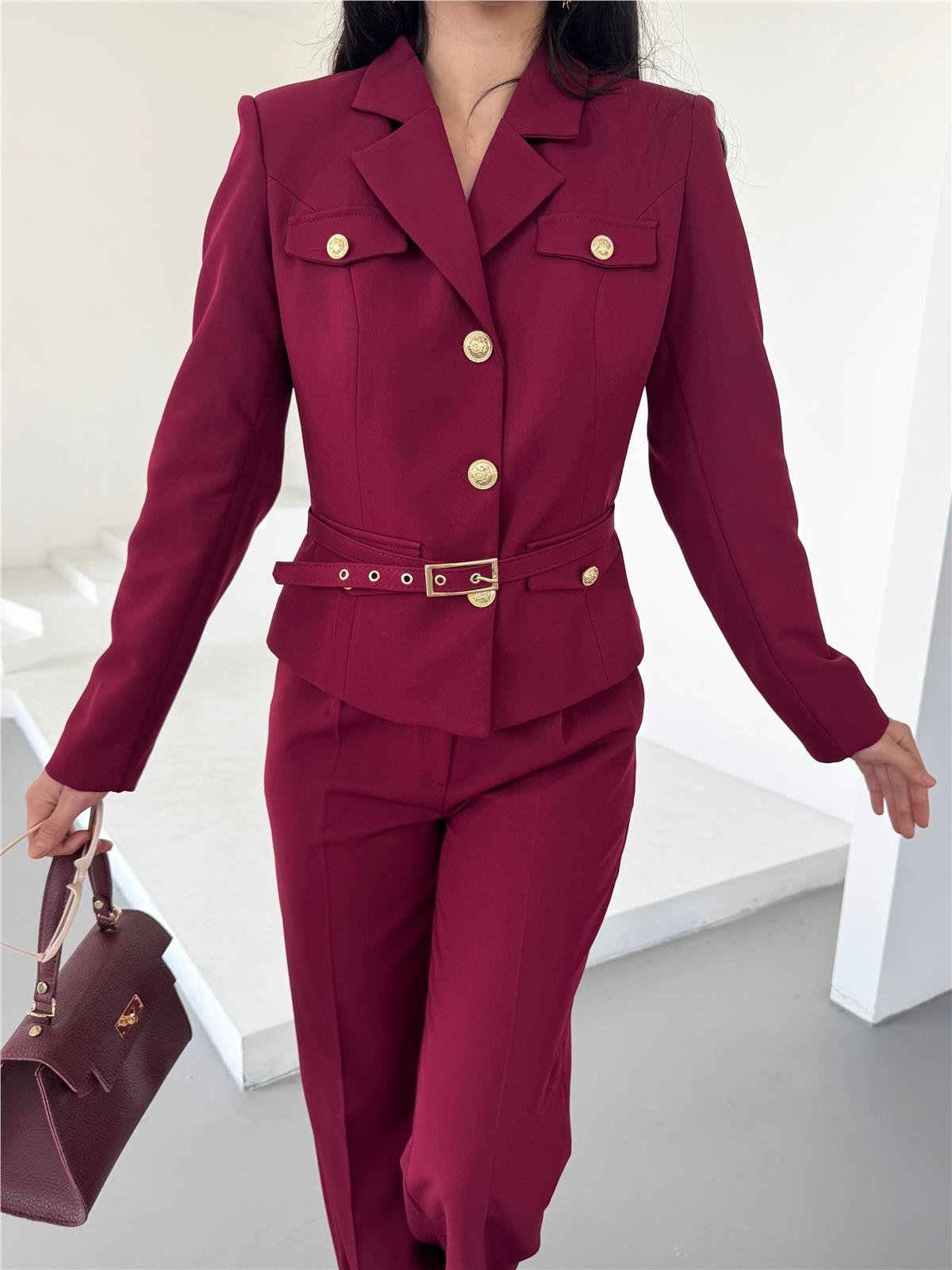 3116 Takım Bordo