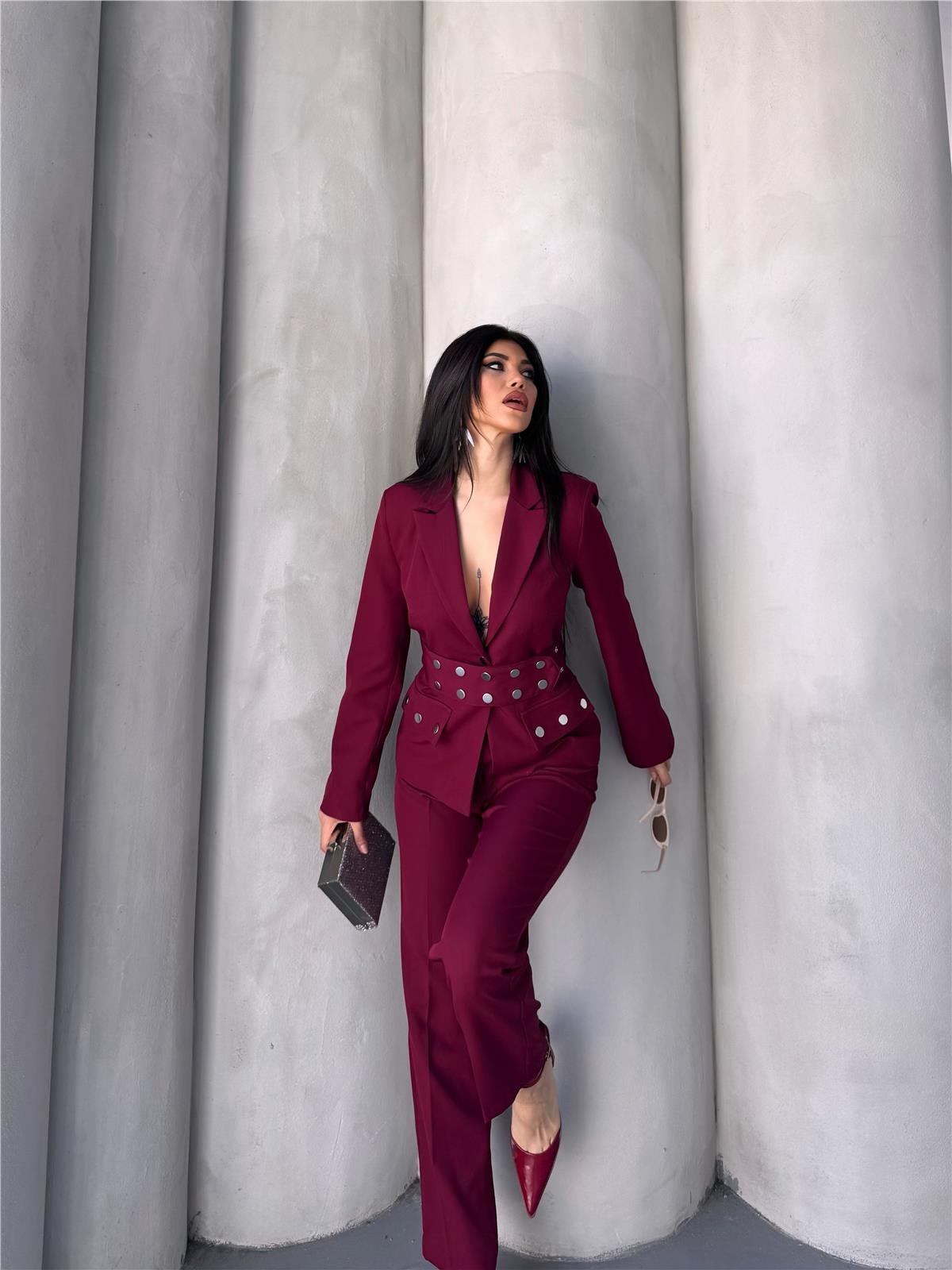 3117 Takım Bordo