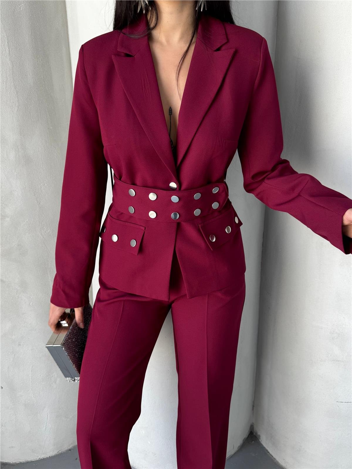 3117 Takım Bordo