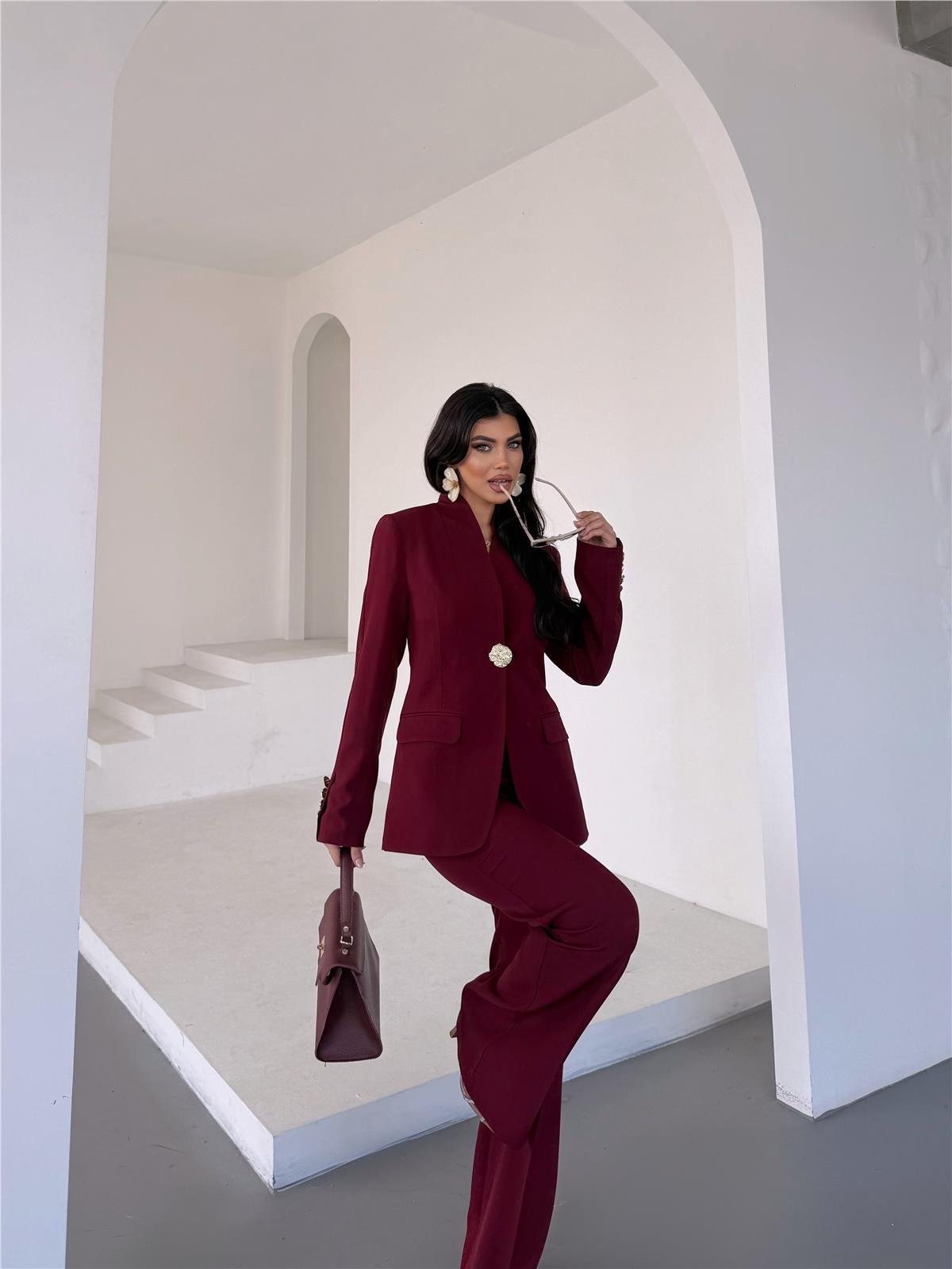 3119 Takım Bordo