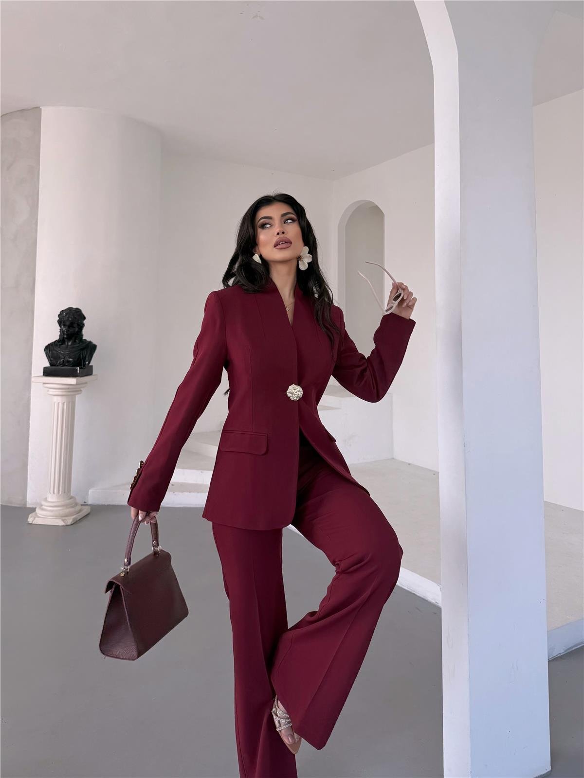 3119 Takım Bordo