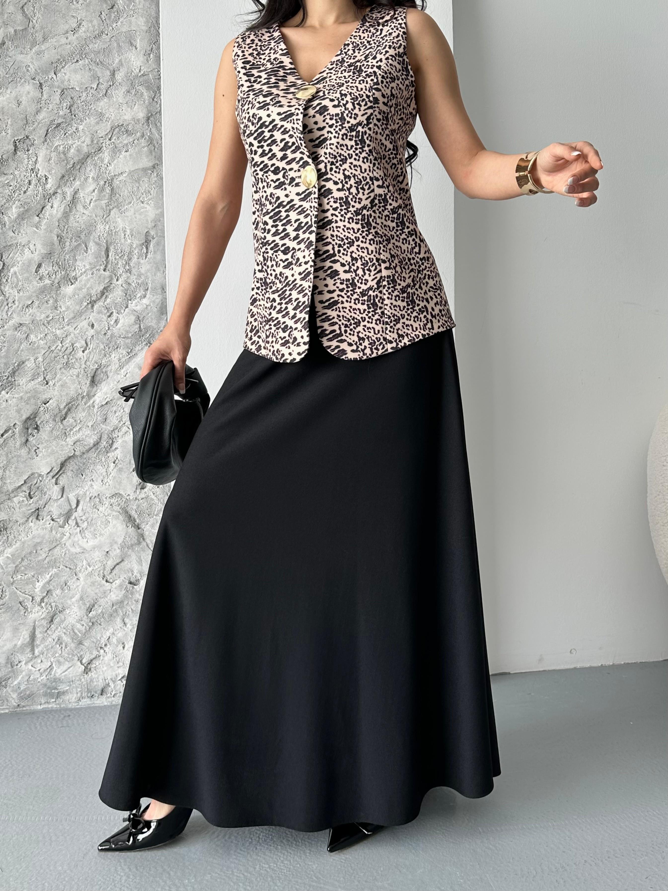 3128 Takım Leopar-Siyah