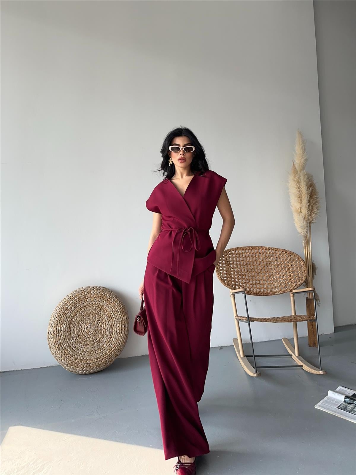 3130 Takım Bordo