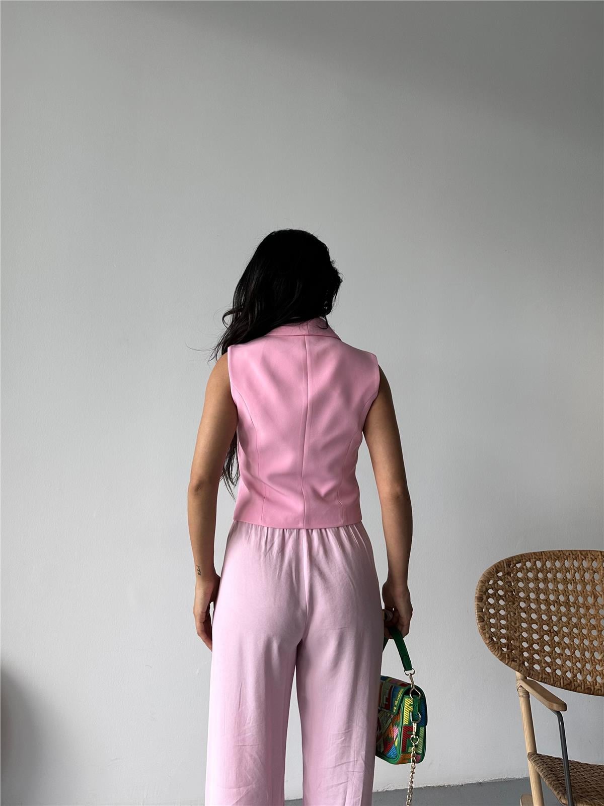 3131 Yelek Pembe
