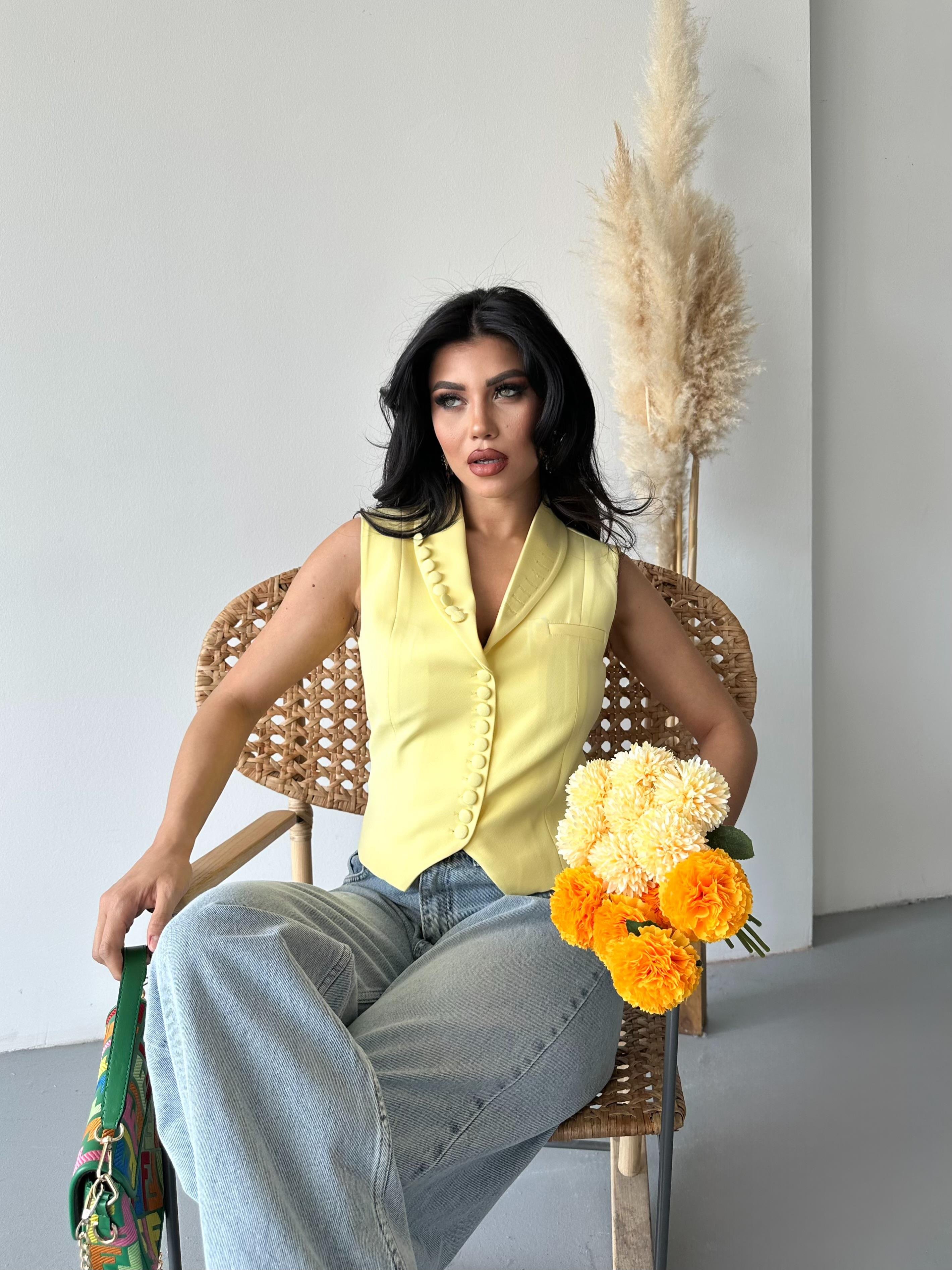 3131 Yelek Sarı