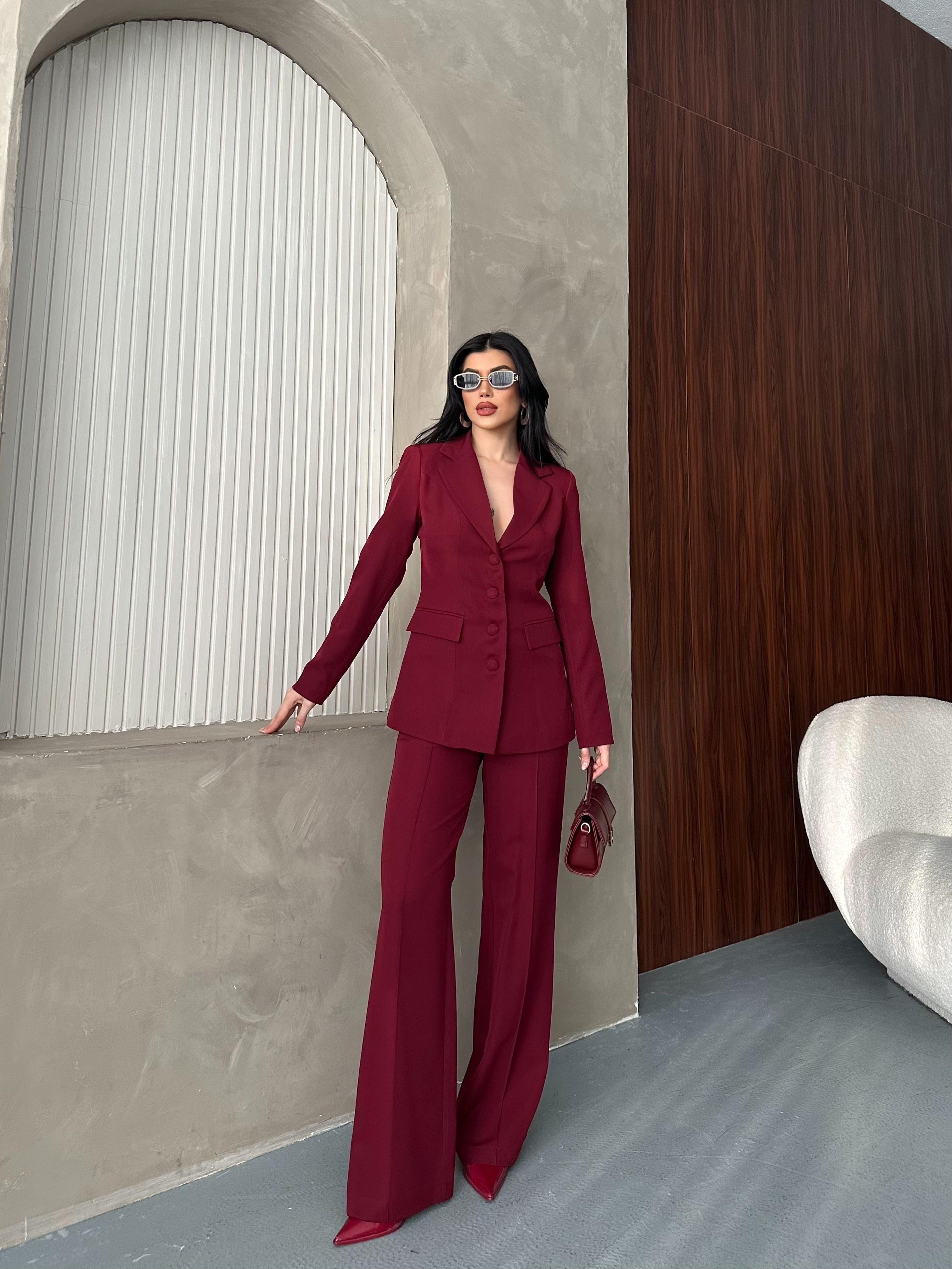 3152 takım bordo