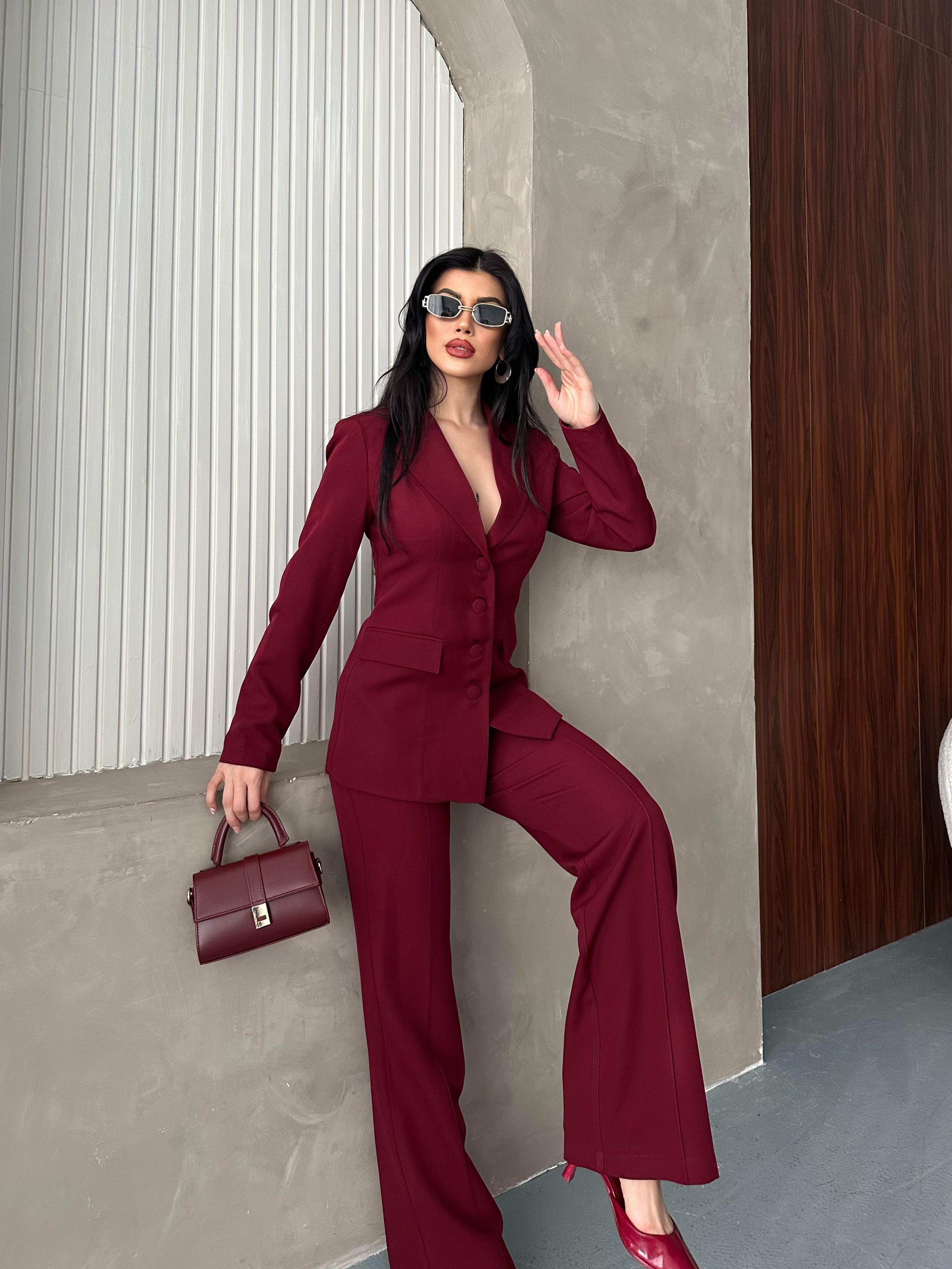 3152 takım bordo