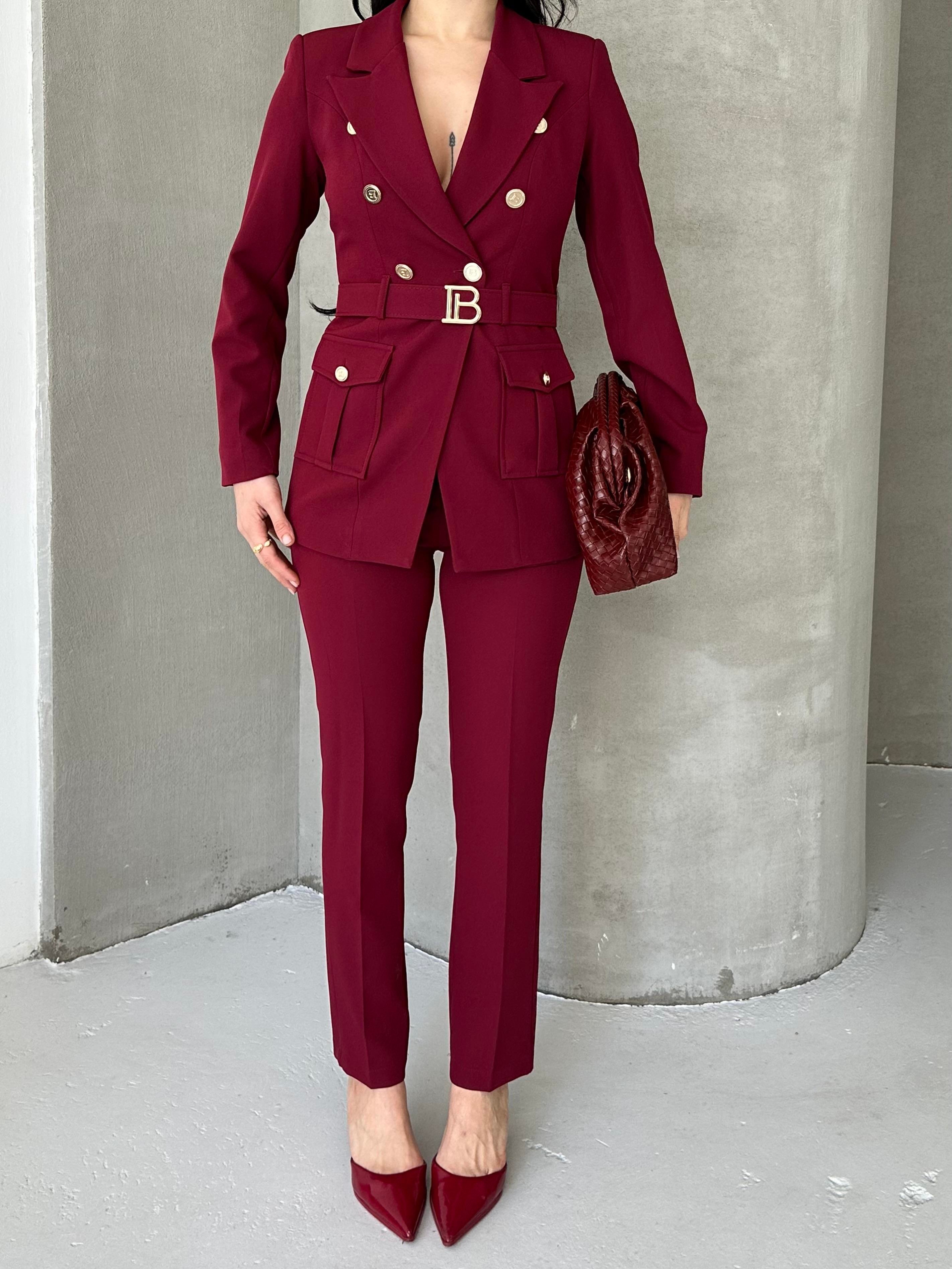 3156 takım bordo
