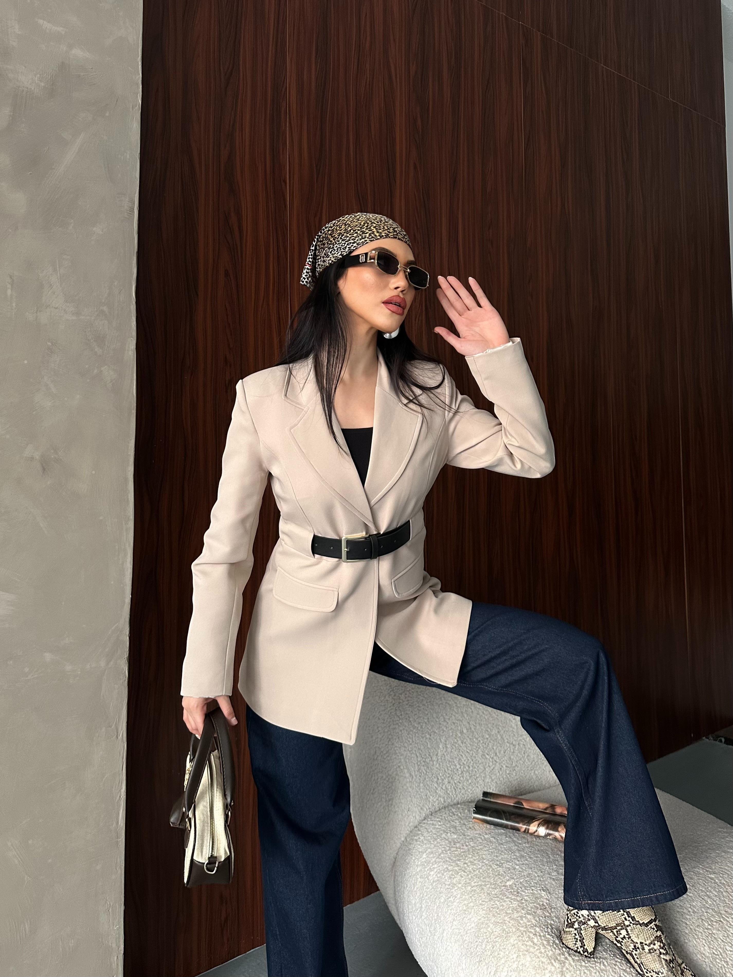 3157 bej ceket