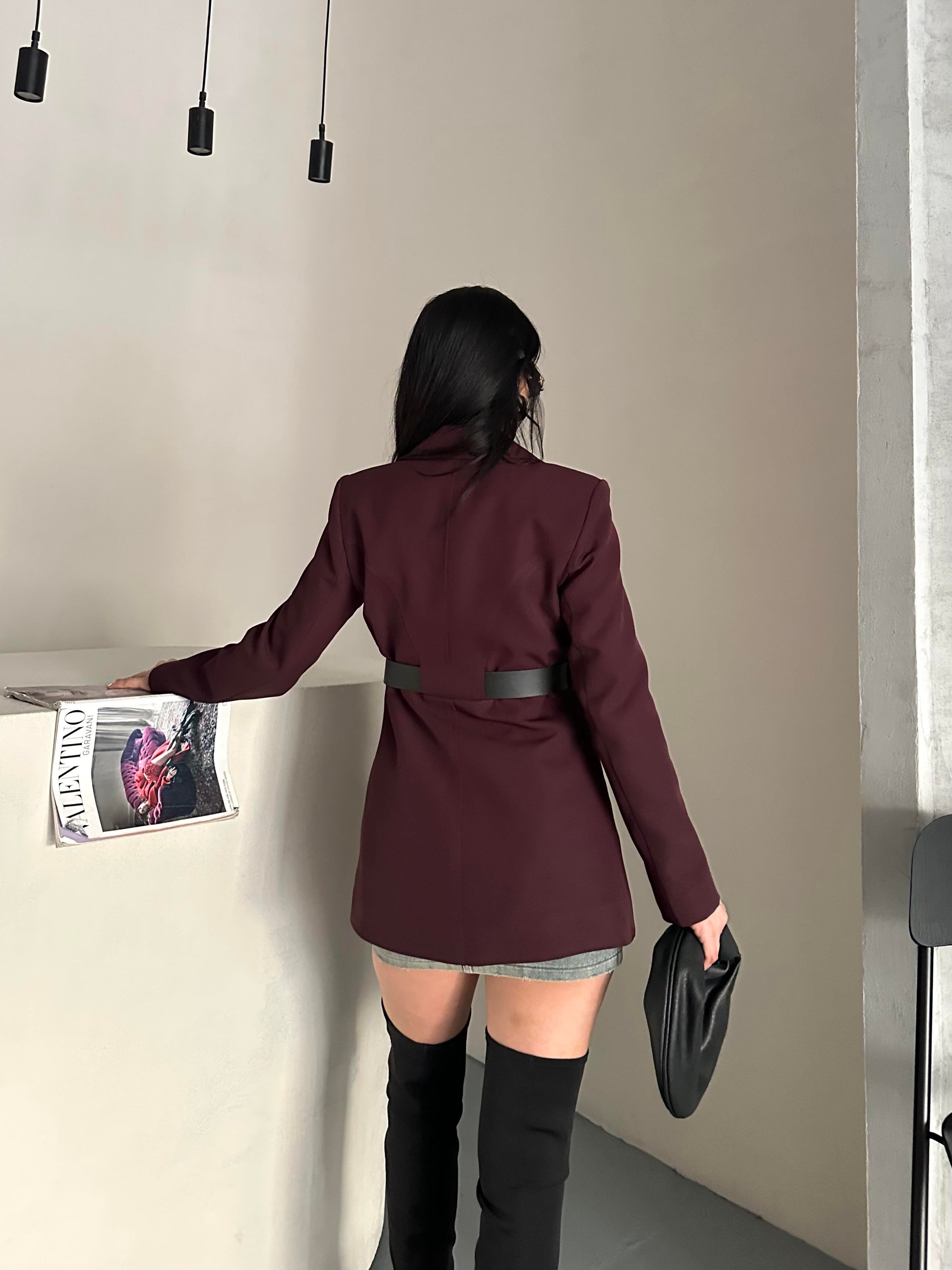 3157 bordo ceket