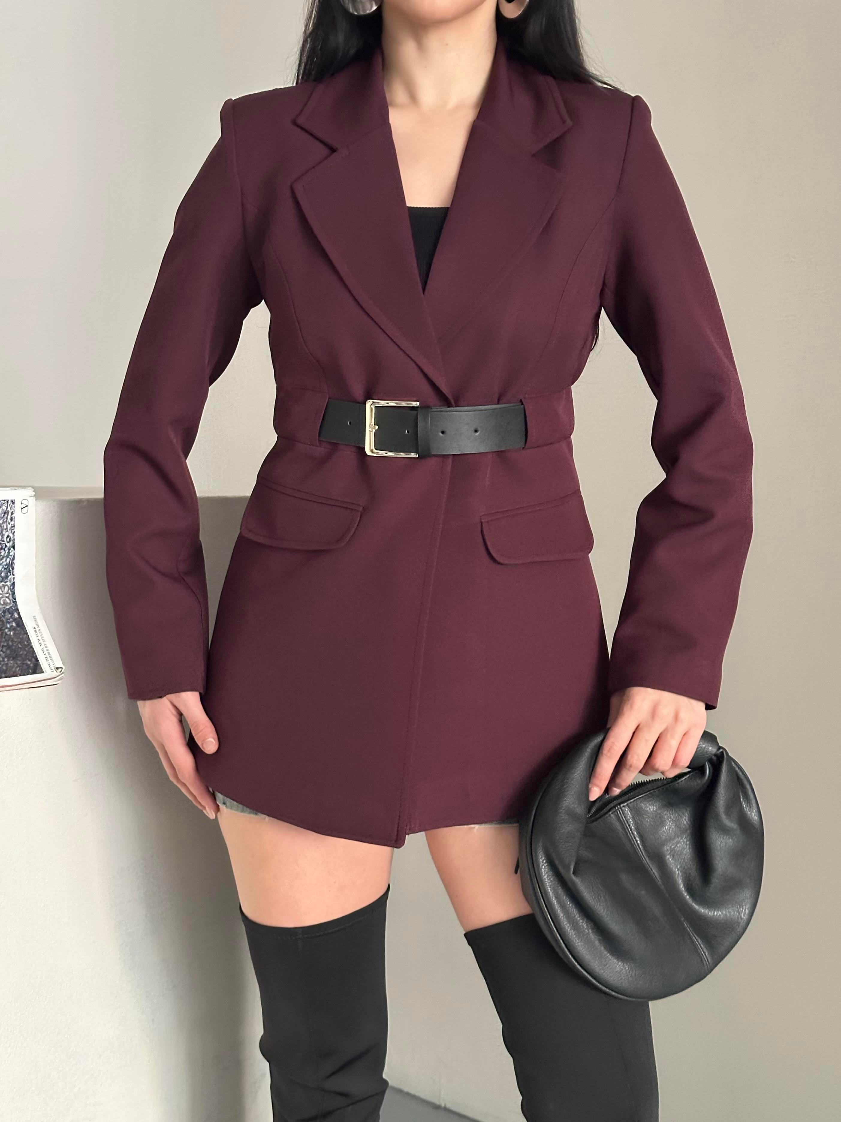 3157 bordo ceket