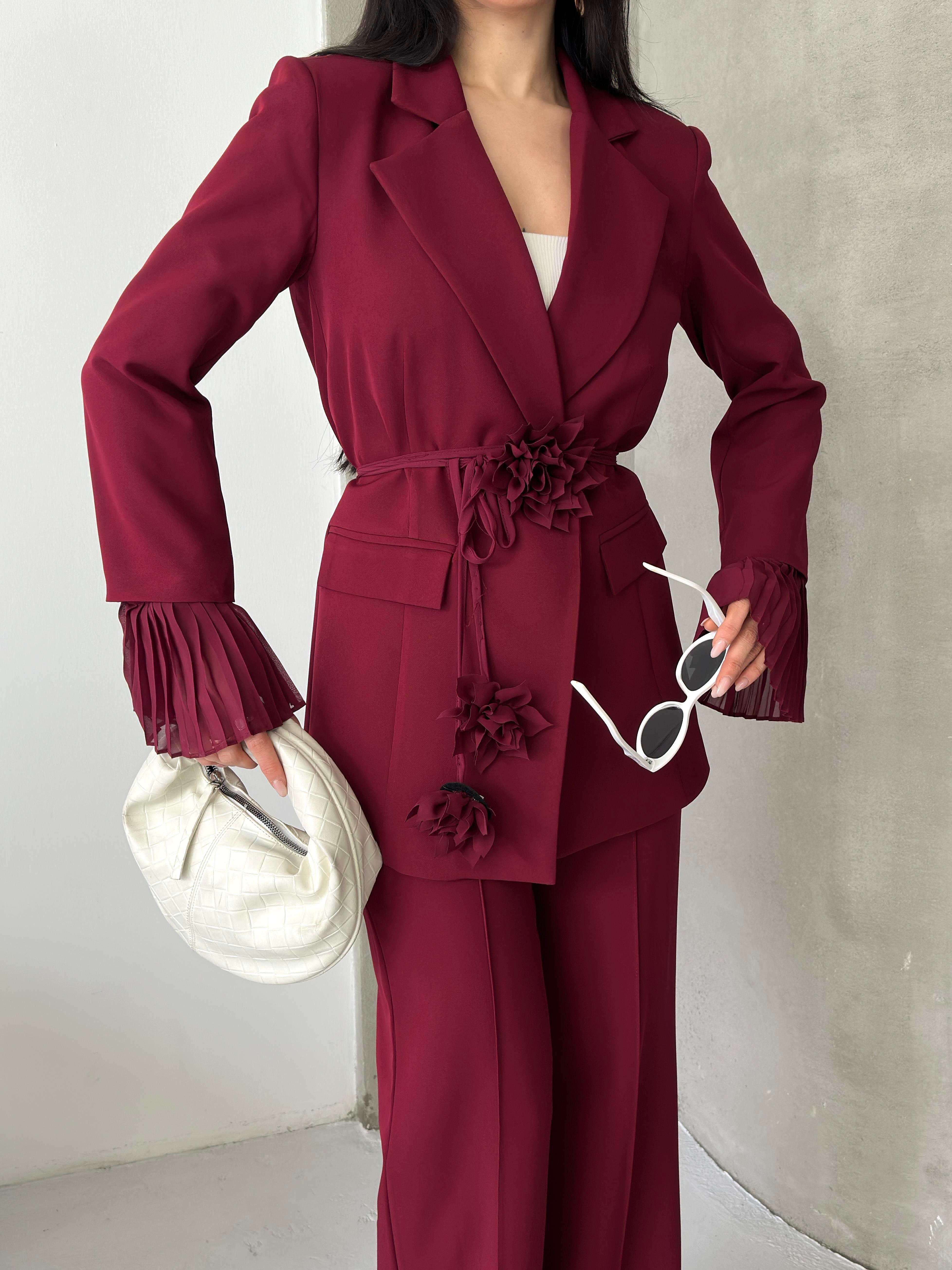 3158 takım bordo